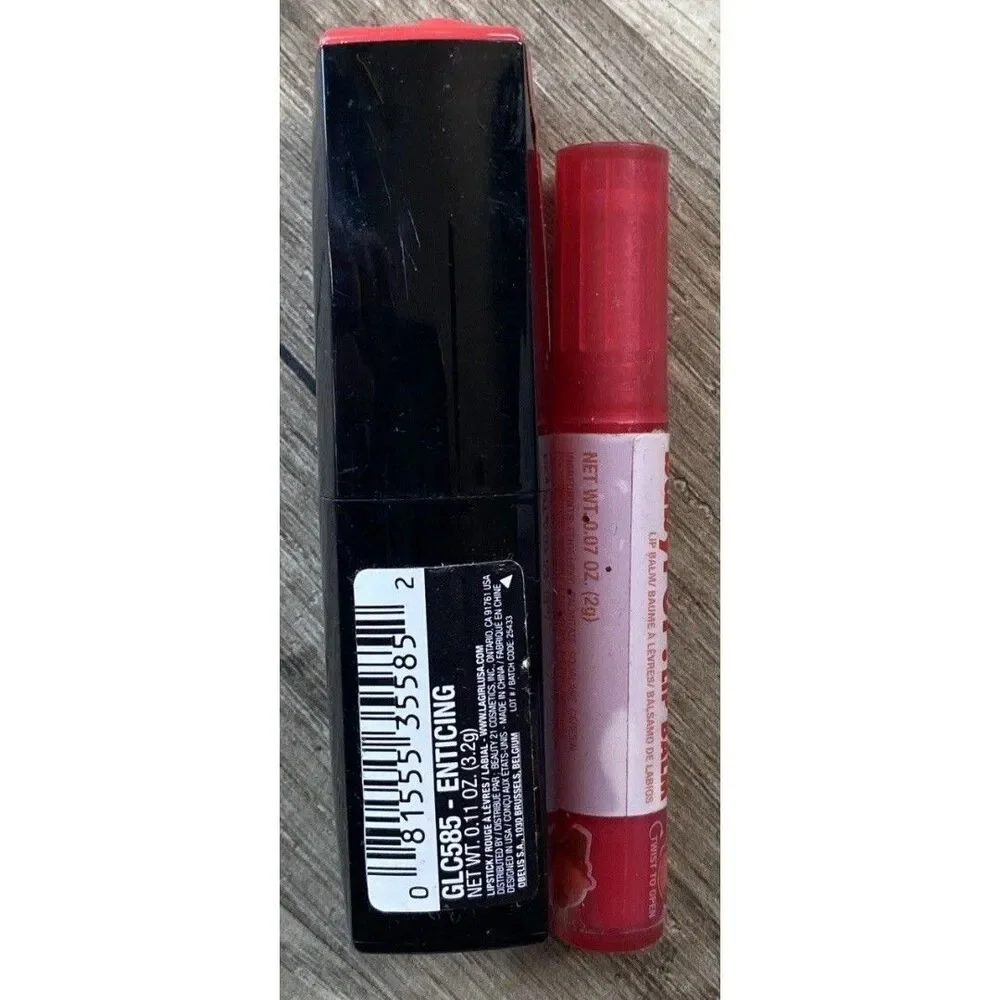 L.A. Girl Lip Attraction Lipstick Enticing GLC585 Matte Finish Gloss Baby Pop